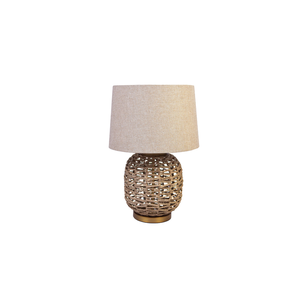 LAMPS -TABLE LAMP WITH ROPE